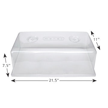 Mini Greenhouse 7″ With Easy Vents