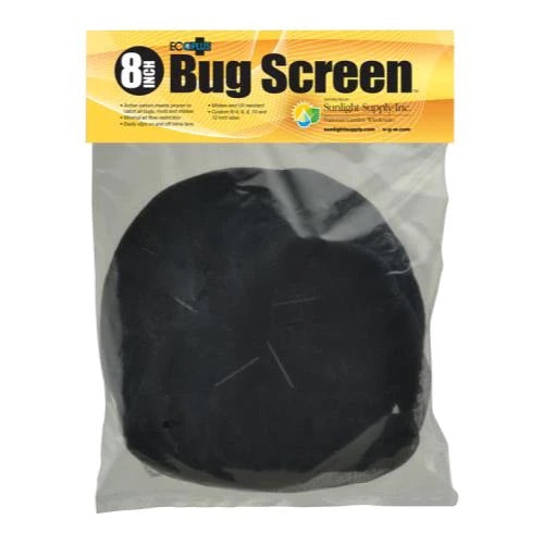 Bug Screen w/ Active Carbon Insert 8in