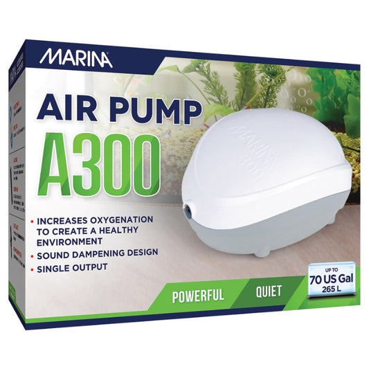 A300 Aquarium Air Pump – 70 US gal (265 L)